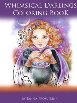 Whimsical Darlings Coloring Book