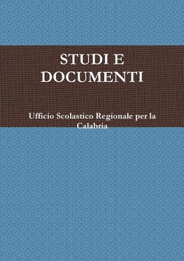 STUDI E DOCUMENTI