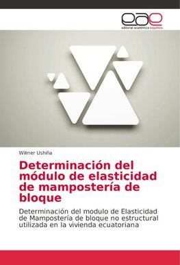 Determinación del módulo de elasticidad de mampostería de bloque