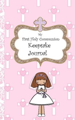 My First Holy Communion Keepsake Journal