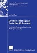 Directors' Dealings am deutschen Aktienmarkt