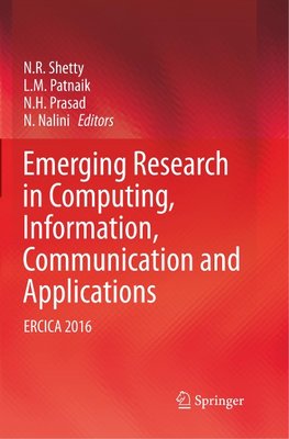 Emerging Research in Computing, Information, Communication and Applications