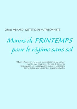 Menus de printemps pour le régime sans sel