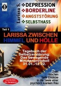 DEPRESSION - BORDERLINE - ANGSTSTÖRUNG - SELBSTHASS Teil 1: Larissa zwischen Himmel und Hölle-Tagebuch der Selbstzerstörung