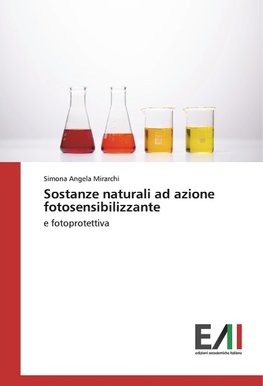 Sostanze naturali ad azione fotosensibilizzante