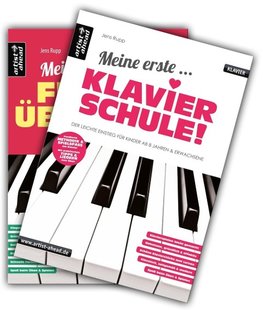 Meine erste Klavierschule & Meine ersten Fingerübungen im Set!