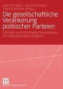 Die gesellschaftliche Verankerung politischer Parteien