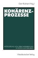 Kohärenzprozesse