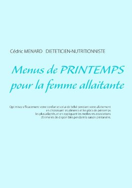 Menus de printemps pour la femme allaitante