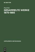 Gesammelte Werke 1875-1885