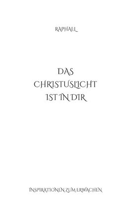 Das Christuslicht ist in Dir