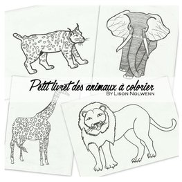 Le petit livret des animaux à colorier