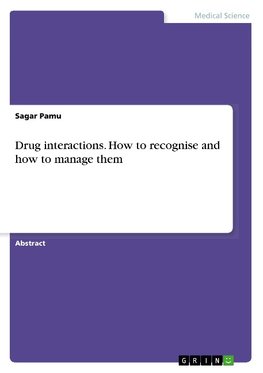 Drug interactions. How to recognise and how to manage them