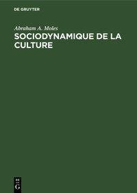 Sociodynamique de la culture