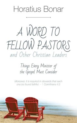 A Word to Fellow Pastors and Other Christian Leaders