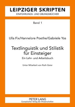 Textlinguistik und Stilistik für Einsteiger