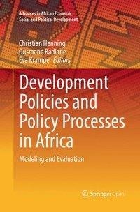 Development Policies and Policy Processes in Africa