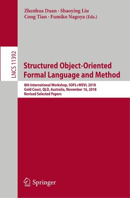 Structured Object-Oriented Formal Language and Method