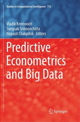 Predictive Econometrics and Big Data