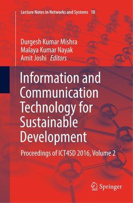 Information and Communication Technology for Sustainable Development