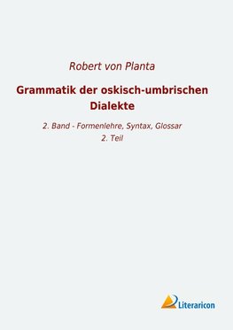 Grammatik der oskisch-umbrischen Dialekte