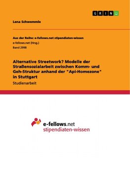 Alternative Streetwork? Modelle der Straßensozialarbeit zwischen Komm- und Geh-Struktur anhand der "Api-Homezone" in Stuttgart