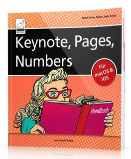 Keynote, Pages, Numbers Handbuch