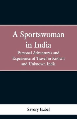 A sportswoman in India