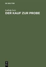 Der Kauf zur Probe