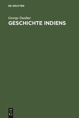 Geschichte Indiens