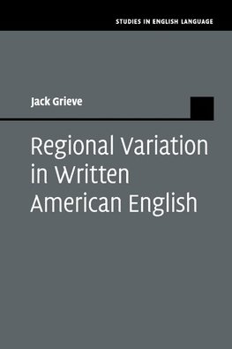 Regional Variation in Written American English