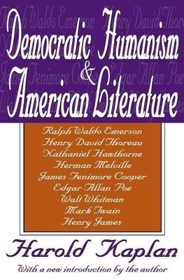 Democratic Humanism and American Literature