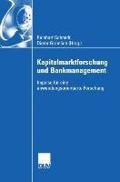 Kapitalmarktforschung und Bankmanagement