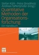 Quantitative Methoden der Organisationsforschung