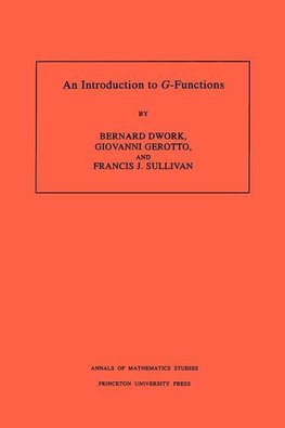 An Introduction to G-Functions. (AM-133), Volume 133