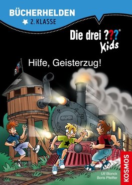 Die drei ??? Kids, Bücherhelden, Hilfe, Geisterzug!