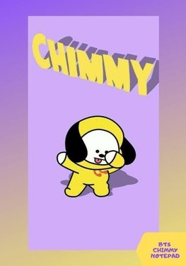 Bts Chimmy Notepad: 120 Blank Sketch Pages, 7 X 10 Size, Custom Notebook Perfect for Bts Chimmy Fans