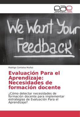 Evaluación Para el Aprendizaje: Necesidades de formación docente