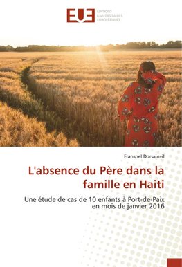 L'absence du Père dans la famille en Haiti