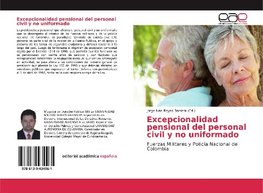 Excepcionalidad pensional del personal civil y no uniformado