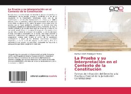 La Prueba y su Interpretación en el Contexto de la Constitución