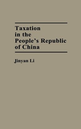 Taxation in the People's Republic of China