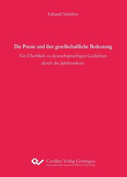 Die Poesie und ihre gesellschaftliche Bedeutung