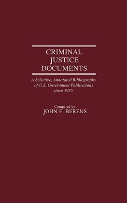 Criminal Justice Documents