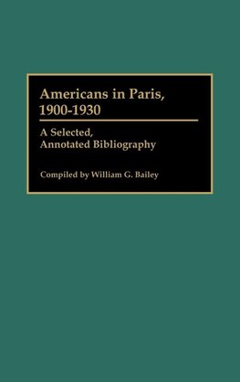 Americans in Paris, 1900-1930