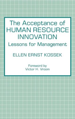 The Acceptance of Human Resource Innovation