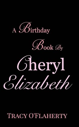 A Birthday Book by Cheryl Elizabeth