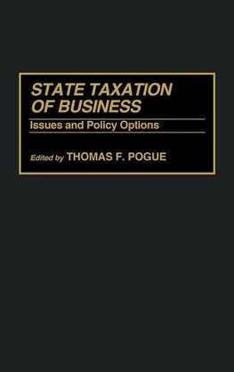 State Taxation of Business