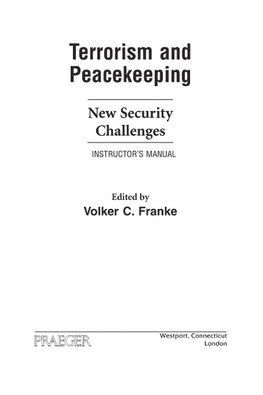 Terrorism and Peacekeeping