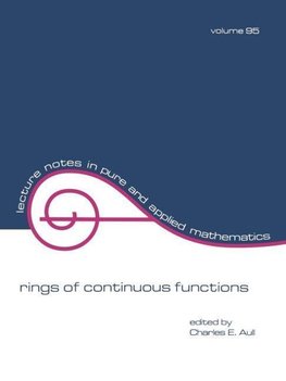 Aull, C: Rings of Continuous Function